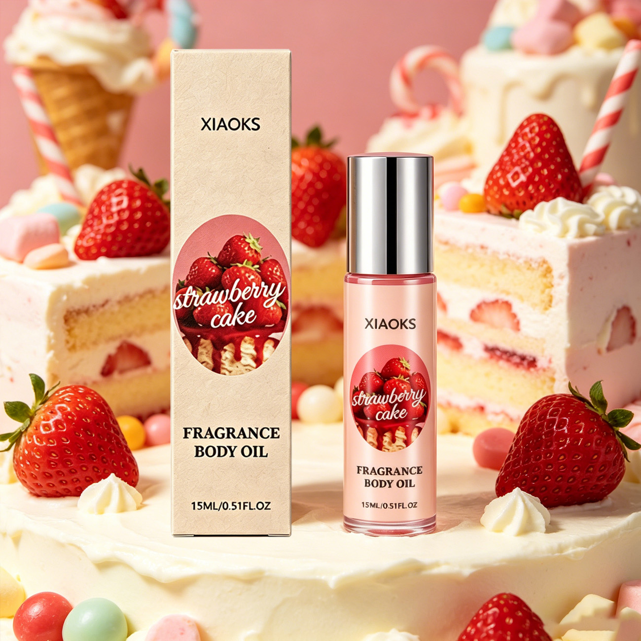 1 Bottle of Strawberry Cake Sw - Perfume Fragrance Dupe review and price