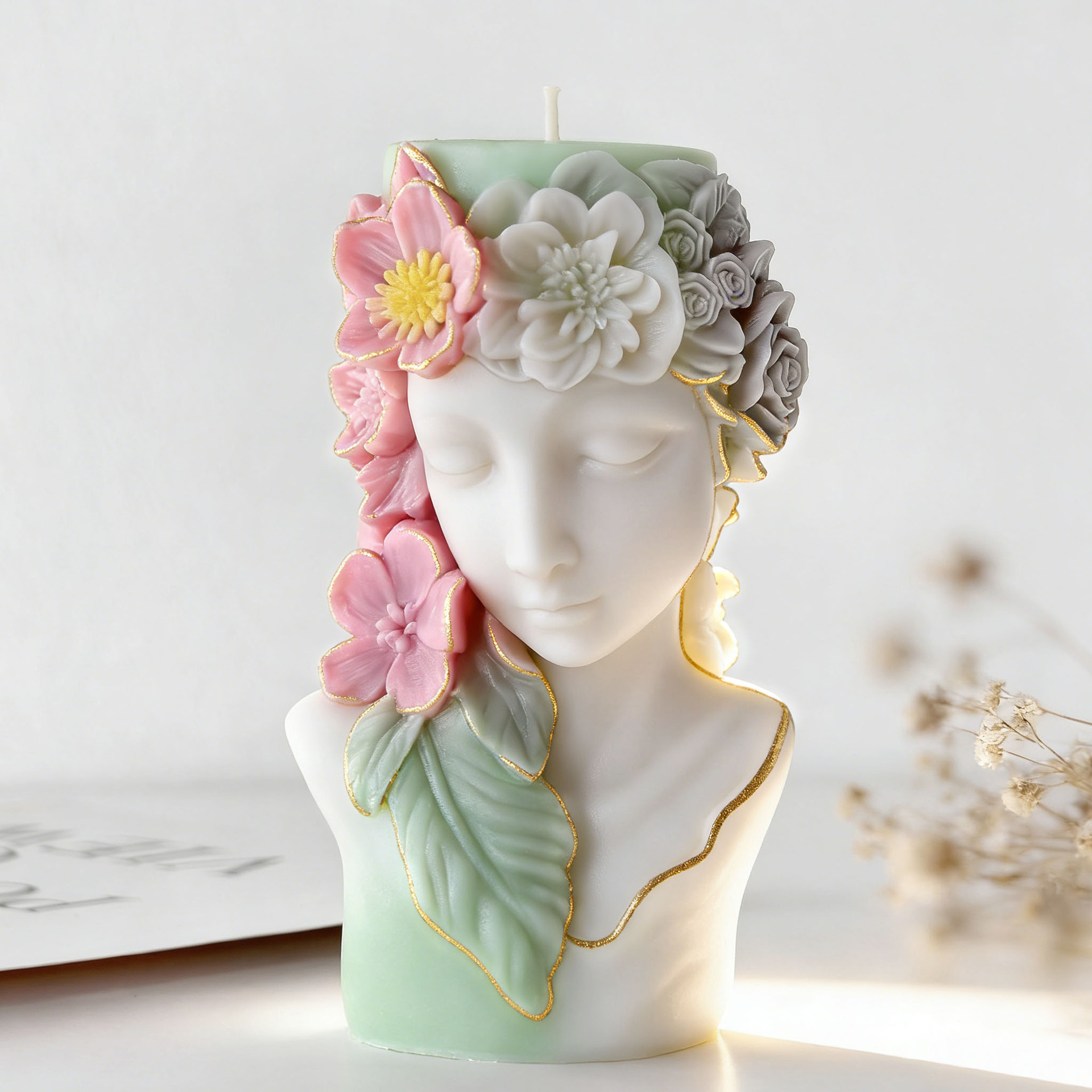 3D Floral Portrait Relief Cand - Perfume Fragrance Oils For Candles review and price
