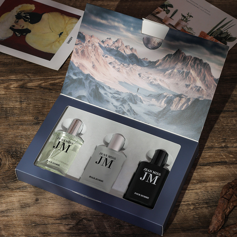 3 Pcs Men Eau de Toilette Colo - Perfume Fragrance Blue review and price