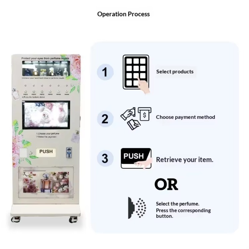 Luxury Fragrance Vending Machi - Perfume Fragrance Sale review and price