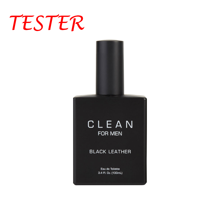 Tester Clean Black Leather men - Perfume Fragrance Families review and price