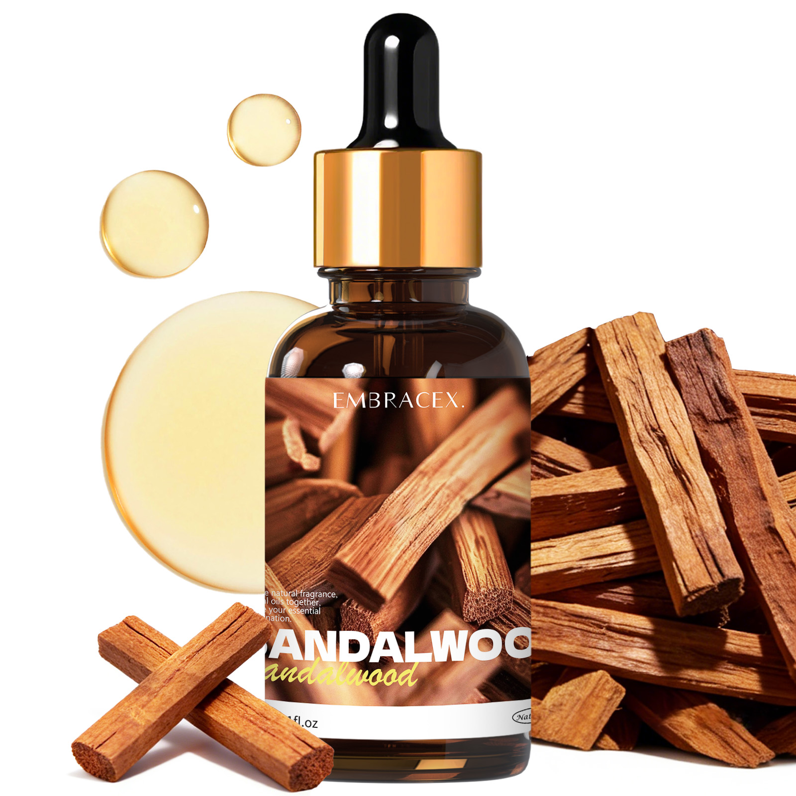 30ml Sandalwood Natural Plant  - Perfume Fragrance Oils For Candles review and price