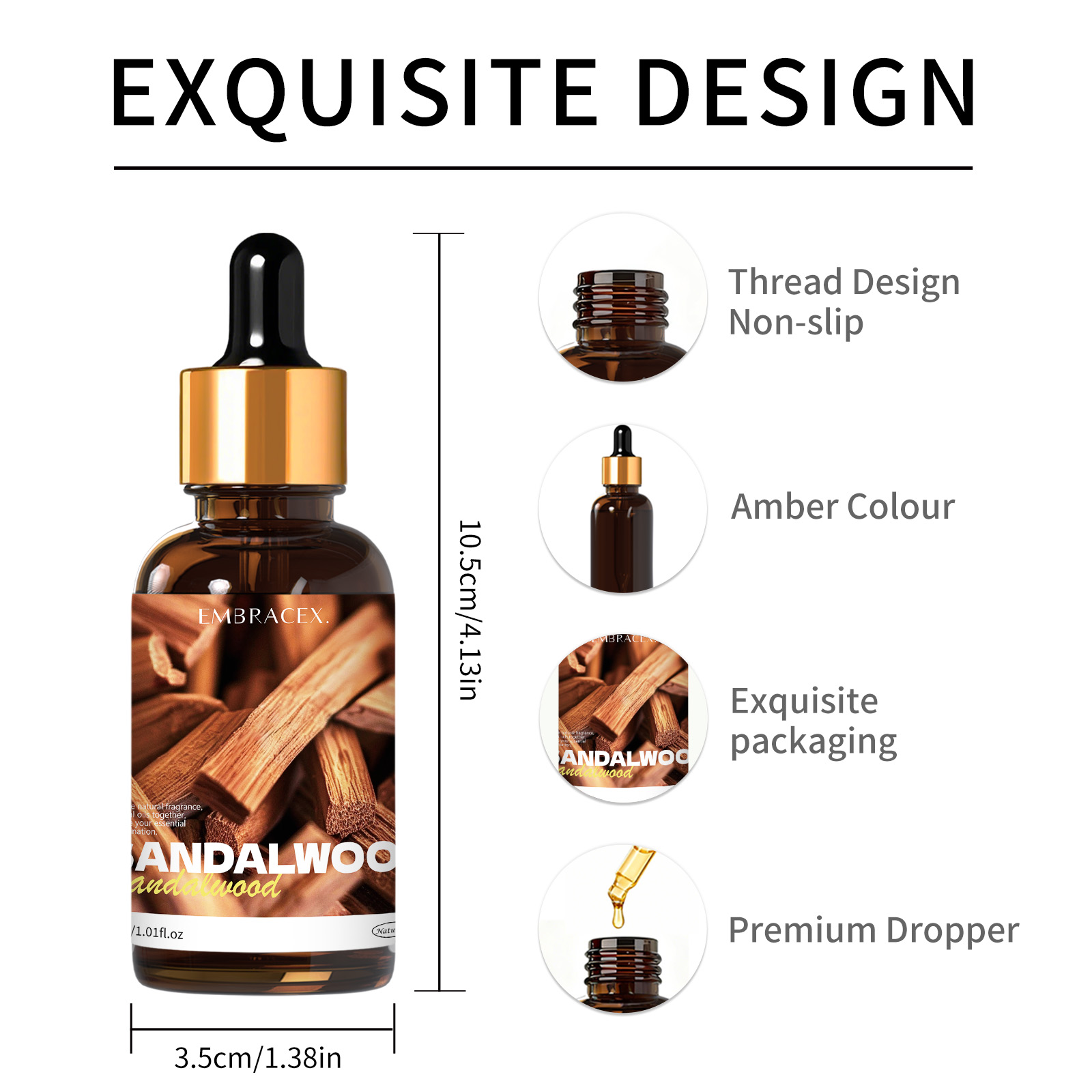 30ml Sandalwood Natural Plant  - Perfume Fragrance Oils For Candles review and price